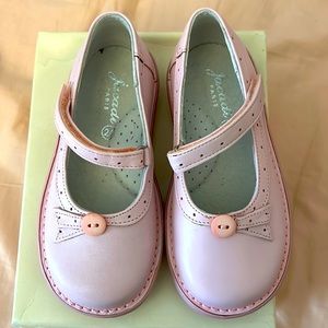 Jacadi Rose Pale Mary Janes (Size 26)